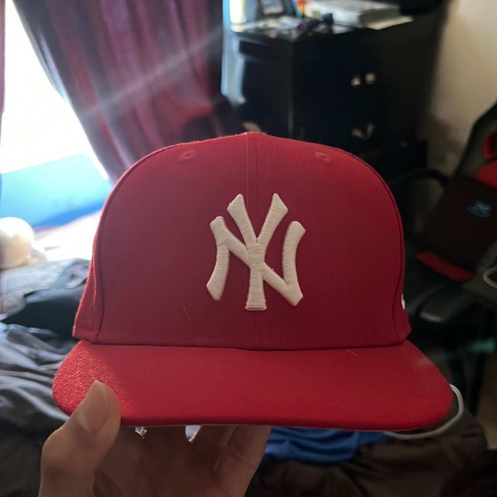 New Era Red Yankees Baseball Cap